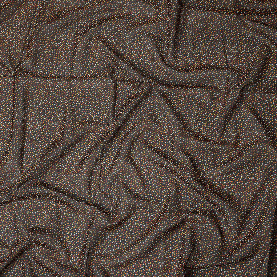 Charcoal Grey Swiss Cotton Voile Thobe Fabric 140cm