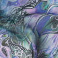 Midnight Multicolor Swiss Cotton Voile Thobe Fabric 140cm