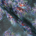 Midnight Multicolor Swiss Cotton Voile Thobe Fabric 140cm