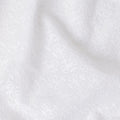 Cotton White Self Design Cotton Voile Fabric 110cm