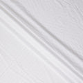 Snow White Self Design Cotton Voile Fabric 110cm