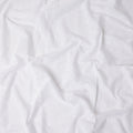 Pearl White Self Design Cotton Voile Fabric 110cm