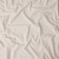 Warm Beige Geometric Cotton Voile Fabric 110cm