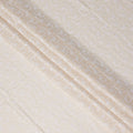 Warm Beige Geometric Cotton Voile Fabric 110cm