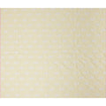 Pale Butter Yellow Paisley Cotton Voile Fabric 110cm