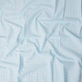 Ice Blue Dot Cotton Voile Fabric 110cm