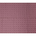 Dusty Mauve Geometric Cotton Voile Fabric 110cm