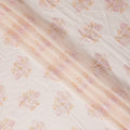 Blush Ivory Bouquet Cotton Voile Fabric 110cm