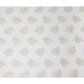 Soft White Bouquet Cotton Voile Fabric 110cm