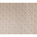 Cream Beige Geometric Cotton Lawn Fabric 110cm
