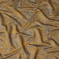 Antique Mustard Paisley Cotton Lawn Fabric 110cm