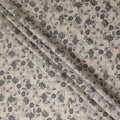 Sand Beige Floral Vine Cotton Lawn Fabric 110cm