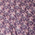 Royal Purple Synthetic Satin Fabric 110cm