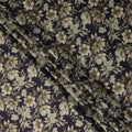Eggplant Purple Synthetic Satin Fabric 110cm