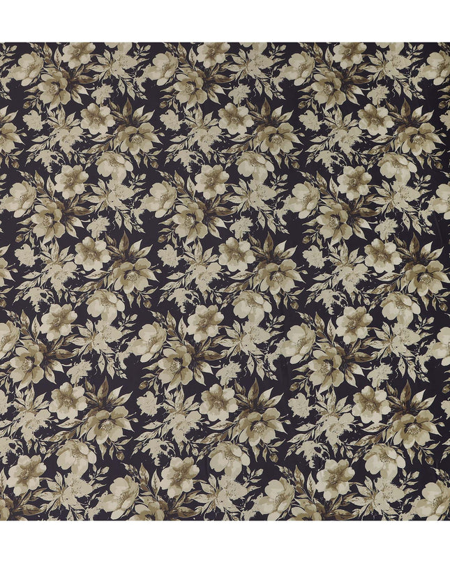 Eggplant Purple Synthetic Satin Fabric 110cm