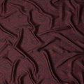 Maroon Red Synthetic Satin Fabric 110cm