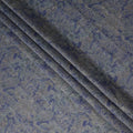 Indigo Blue Paisley Cotton Lawn Fabric 110cm