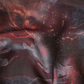 Deep Maroon Synthetic Satin Fabric 110cm