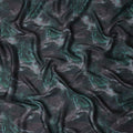 Emerald Green Synthetic Satin Fabric 110cm