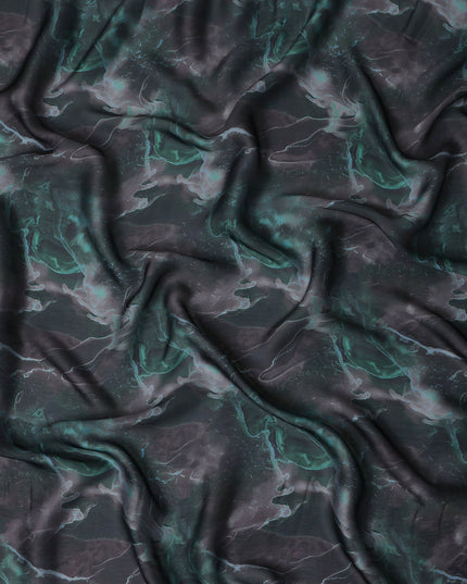 Emerald Green Synthetic Satin Fabric 110cm
