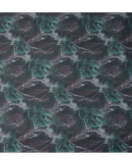 Emerald Green Synthetic Satin Fabric 110cm