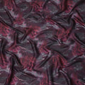 Deep Plum Synthetic Satin Fabric 110cm