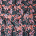 Deep Teal Synthetic Satin Fabric 110cm