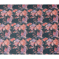 Deep Teal Synthetic Satin Fabric 110cm