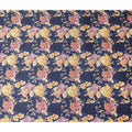 Navy Blue Synthetic Satin Fabric 110cm