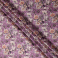 Mauve Pink Synthetic Satin Fabric 110cm