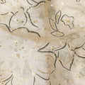 Ivory Grey Cotton Voile Fabric 110cm | Regal Fabrics