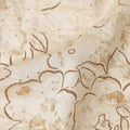 Ivory Gold Cotton Voile Fabric 110cm | Regal Fabrics