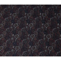 Charcoal Black Geometric Cotton Lawn Fabric 110cm