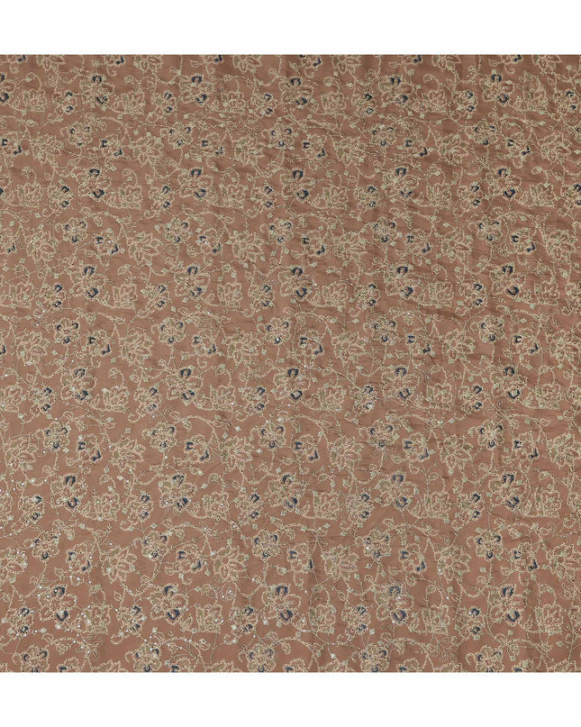Cognac Brown Cotton Voile Fabric 110cm | Regal Fabrics