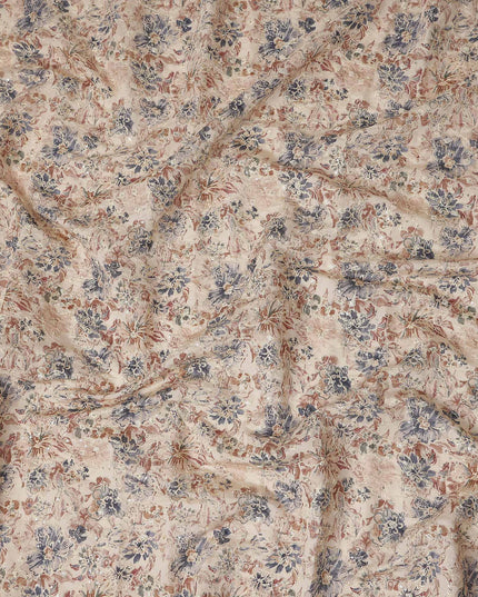 Blush Peach Cotton Voile Fabric 110cm | Regal Fabrics
