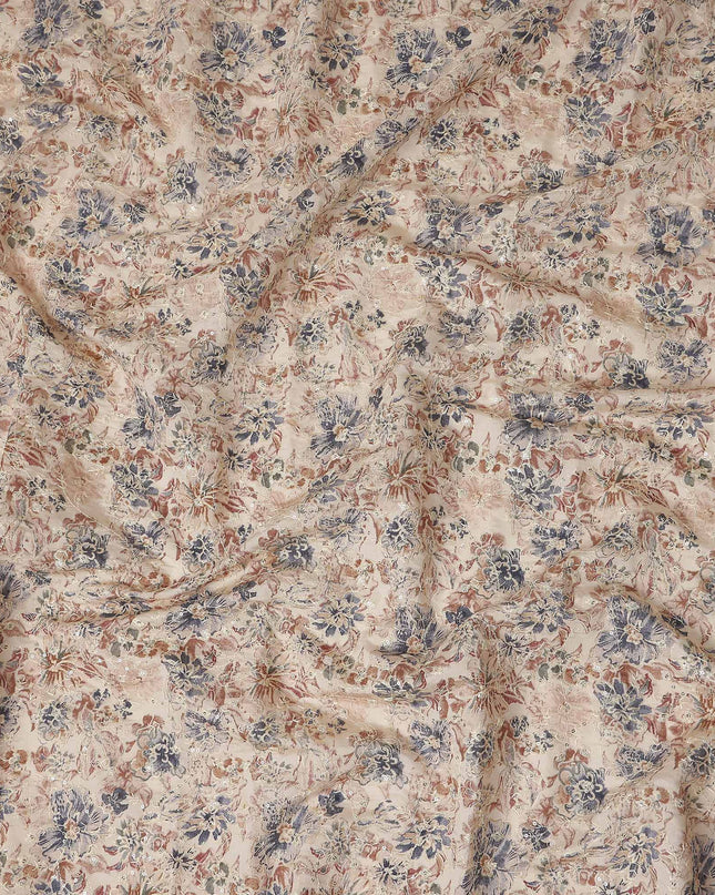 Blush Peach Cotton Voile Fabric 110cm | Regal Fabrics
