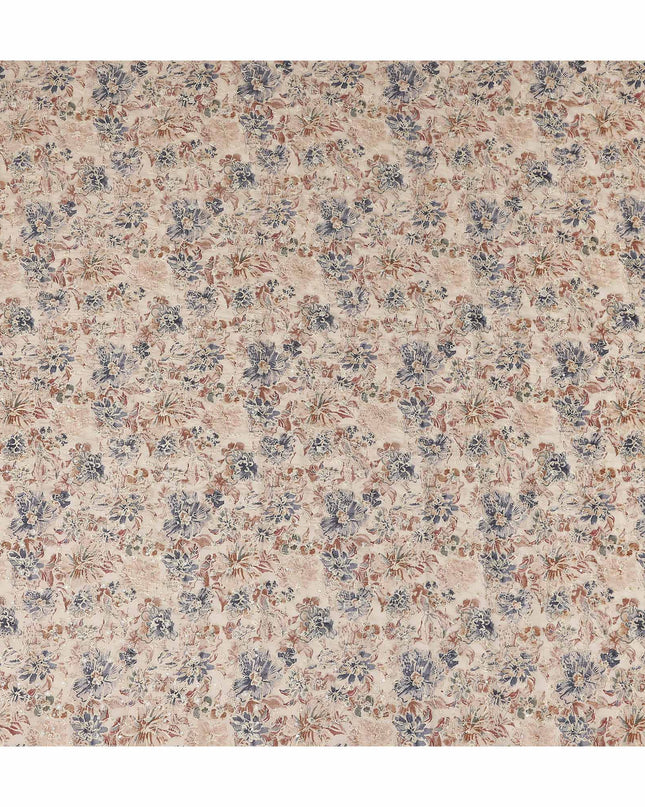 Blush Peach Cotton Voile Fabric 110cm | Regal Fabrics