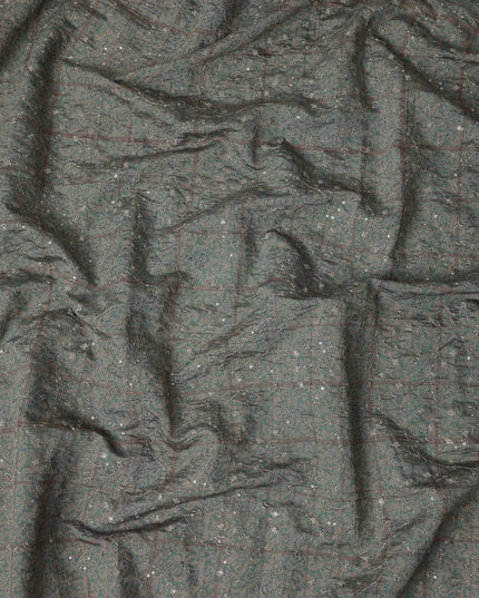 Olive Green Cotton Voile Fabric 110cm | Regal Fabrics