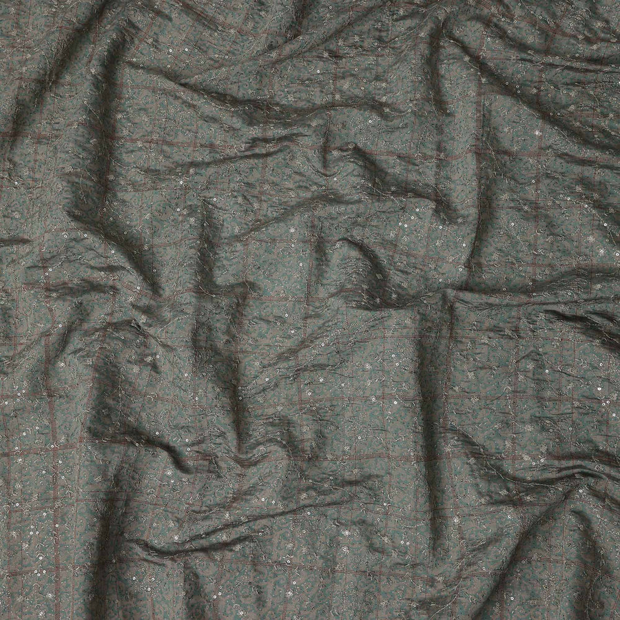 Olive Green Cotton Voile Fabric 110cm | Regal Fabrics