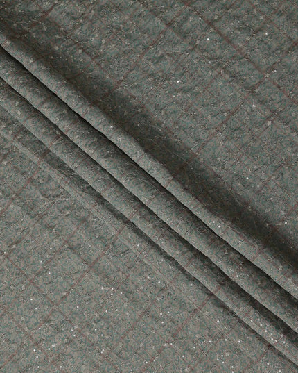 Olive Green Cotton Voile Fabric 110cm | Regal Fabrics
