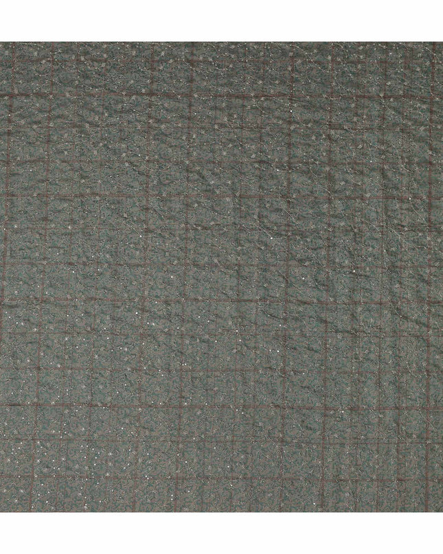 Olive Green Cotton Voile Fabric 110cm | Regal Fabrics