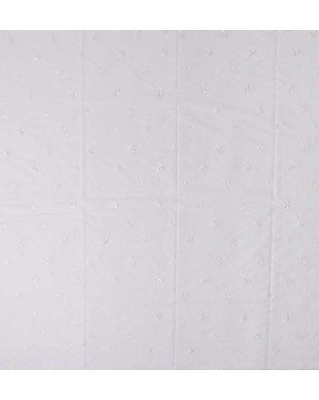 Cream White Swiss Thobe Fabric 140cm | Regal