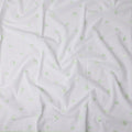 Soft Mint White Swiss Thobe Fabric 140cm | Regal