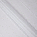 Mint Leaf White Swiss Thobe Fabric 140cm | Regal