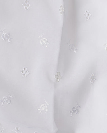 Snow White Swiss Thobe Fabric 140cm | Regal