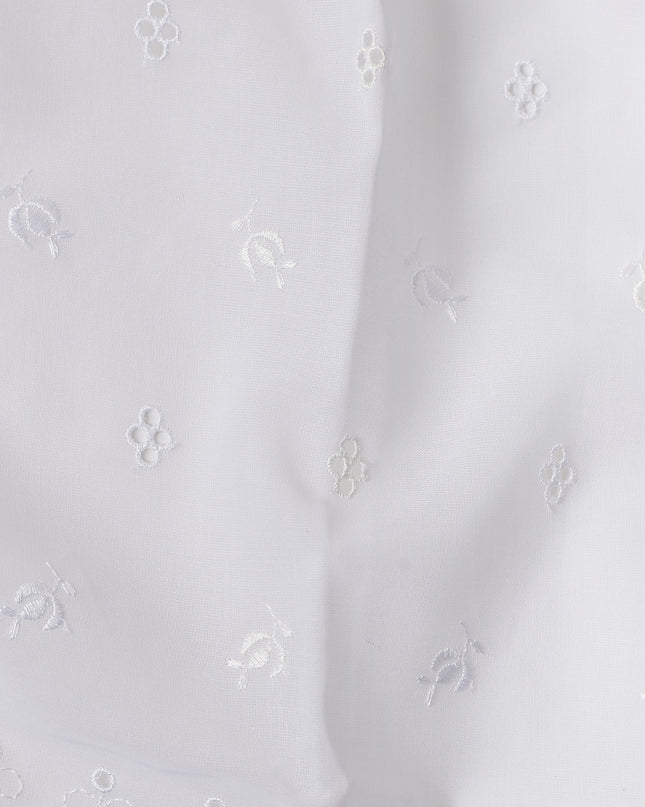 Snow White Swiss Thobe Fabric 140cm | Regal