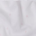 Blush Pink White Swiss Thobe Fabric 140cm | Regal