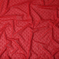 Vermilion Red Swiss Voile Sudanese Thobe Fabric