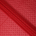 Vermilion Red Swiss Voile Sudanese Thobe Fabric