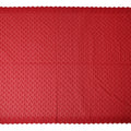 Vermilion Red Swiss Voile Sudanese Thobe Fabric